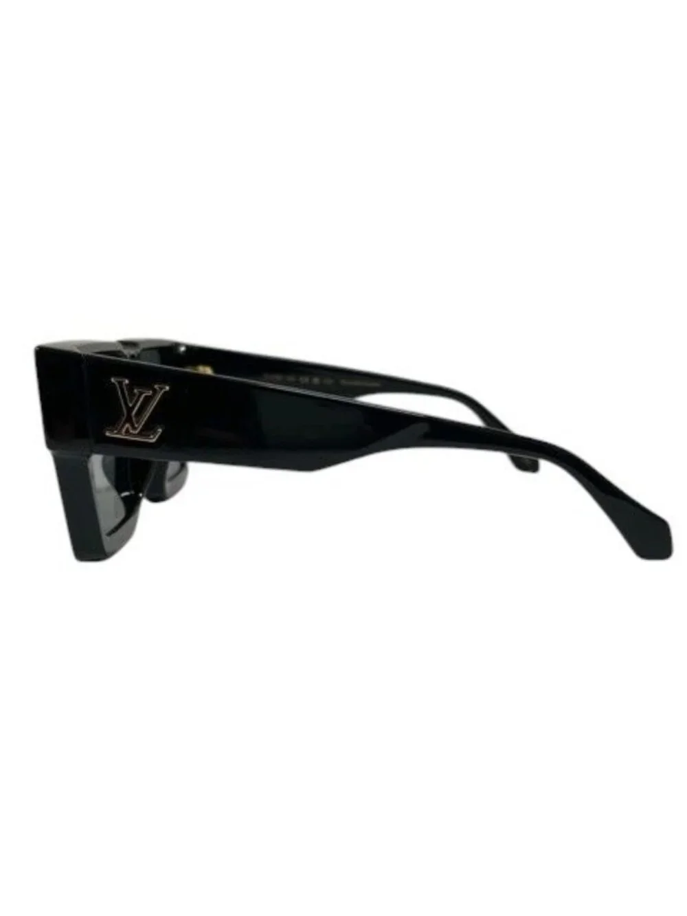 Louis Vuitton Sunglasses Eyewear Cyclone Monogram Flower Swarovski Black